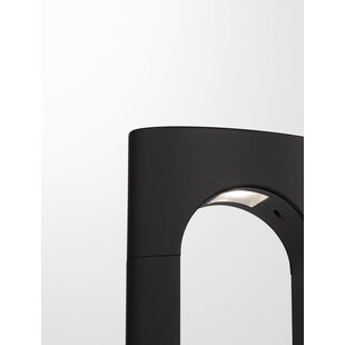 Słupek / Lampa ogrodowa stojąca nowoczesna Muna LED 30cm czarny