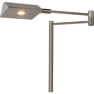Lampa biurkowa regulowana Nuvola LED satynowy chrom Lucide