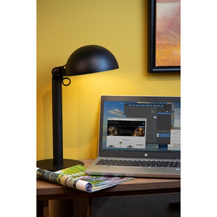 Lampa na biurko Austin czarna Lucide