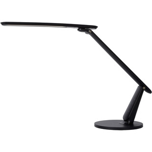 Lampa biurkowa z dotykowym włącznikiem Practico LED czarna Lucide