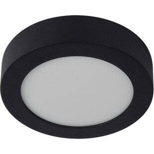 Plafon łazienkowy okrągły Brice LED 18cm czarny Lucide