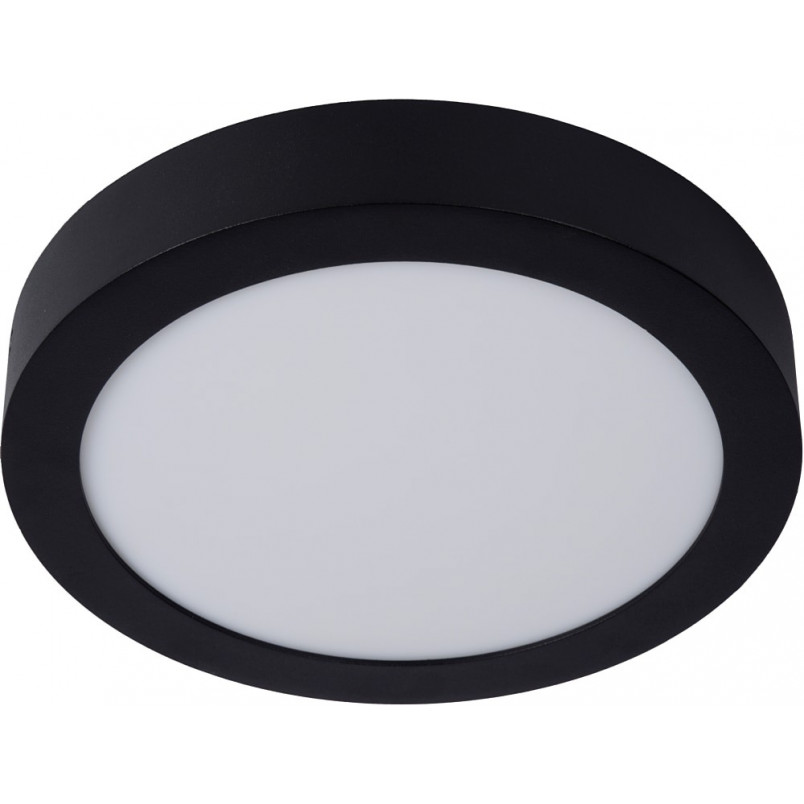 Plafon łazienkowy okrągły Brice LED 24cm czarny Lucide