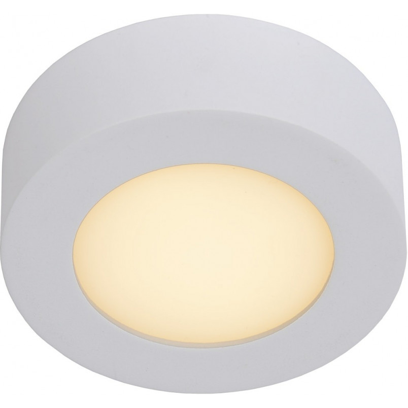 Plafon łazienkowy okrągły Brice LED 11,7cm biały Lucide