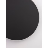 Kinkiet okrągły dekoracyjny Cerchio LED 30cm 1450lm czarny