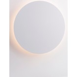 Kinkiet okrągły dekoracyjny Cerchio LED 22cm biały