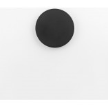 Kinkiet okrągły dekoracyjny Cerchio LED 22cm czarny