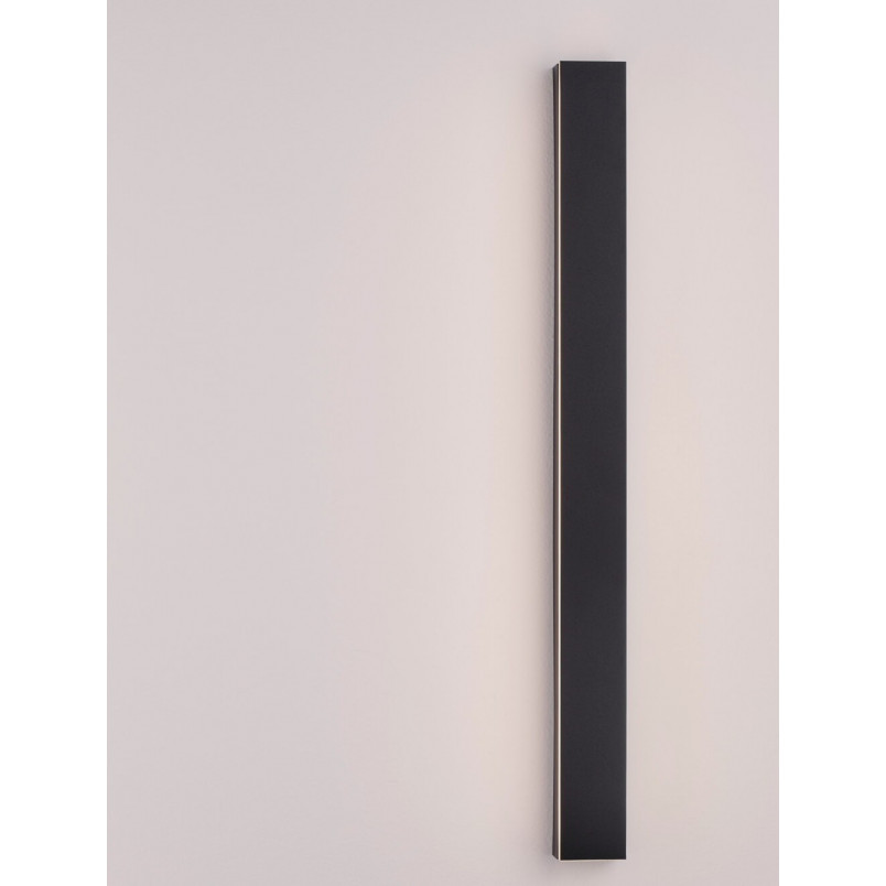 Kinkiet nowoczesny podłużny Simple LED 60cm czarny