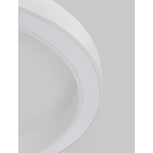 Plafon okrągły nowoczesny Lendon LED 80cm biały