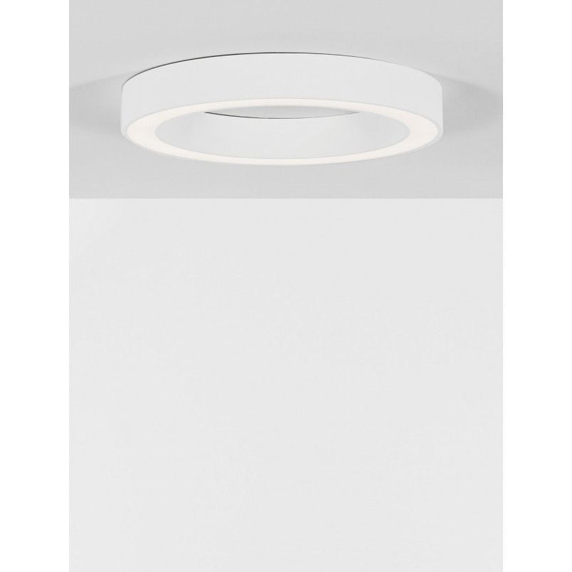 Plafon okrągły nowoczesny Lendon LED 60cm biały