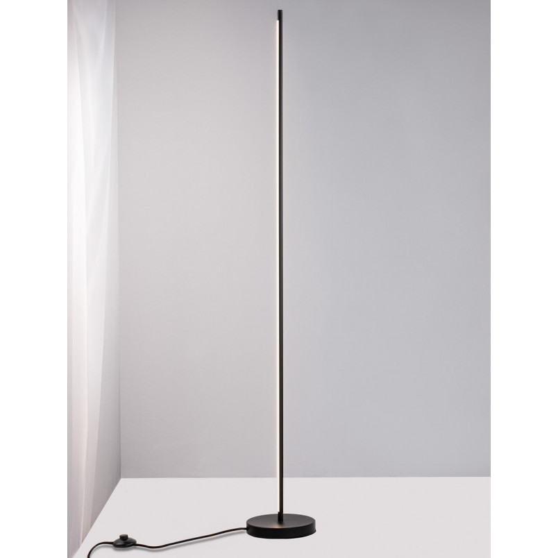 Lampa podłogowa nowoczesna Simple LED 60cm czarna