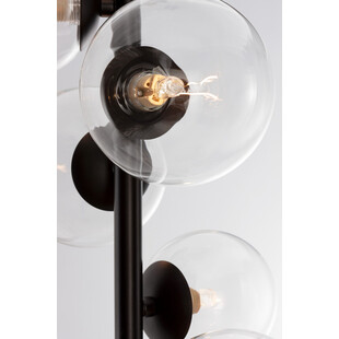 Designerska szklana lampa nad stół Nerro 28cm