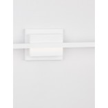 Kinkiet podłużny minimalistyczny Baris LED 90,5cm biały