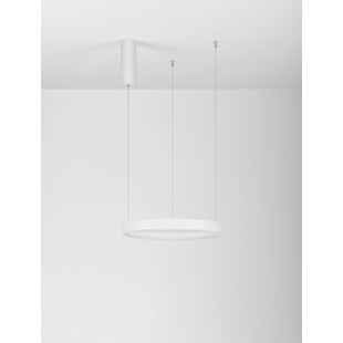 Lampa wisząca okrągła Bunder LED 40cm biała