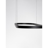 Lampa wisząca nowoczesna Ovalis LED 120cm czarna
