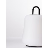 Lampa ogrodowa stołowa Jay LED biały / czarny