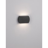 Kinkiet elewacyjny góra-dół Modern LED antracyt