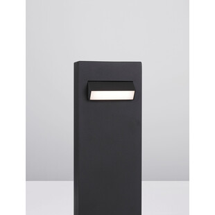 Słupek ogrodowy nowoczesny Spart LED II 40cm czarny