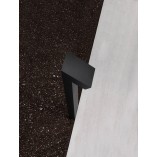 Słupek ogrodowy nowoczesny Spart LED 80cm czarny