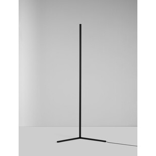 Lampa podłogowa minimalistyczna Match LED czarna