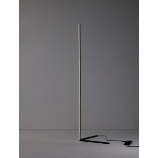 Lampa podłogowa minimalistyczna Match LED czarna