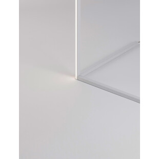 Lampa podłogowa minimalistyczna Match LED biała