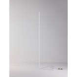 Lampa podłogowa minimalistyczna Match LED biała