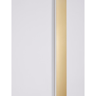 Kinkiet dekoracyjny podłużny Tangel LED 120cm złoty