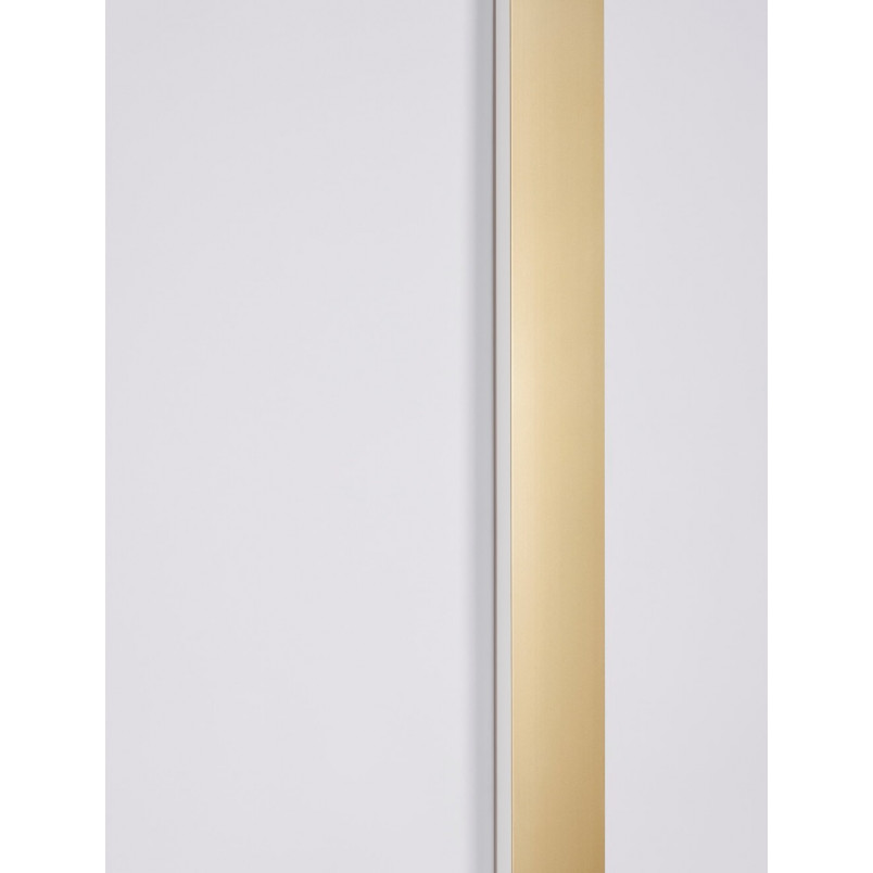Kinkiet dekoracyjny podłużny Tangel LED 120cm złoty
