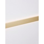 Kinkiet dekoracyjny podłużny Tangel LED 90cm złoty