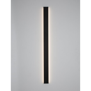 Kinkiet dekoracyjny podłużny Tangel LED 120cm czarny
