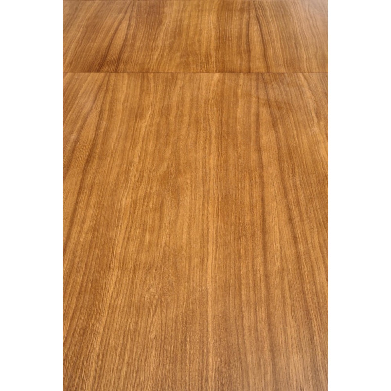 Stół fornirowany rozkładany Windsor 160x90cm ciemny dąb / biały Halmar