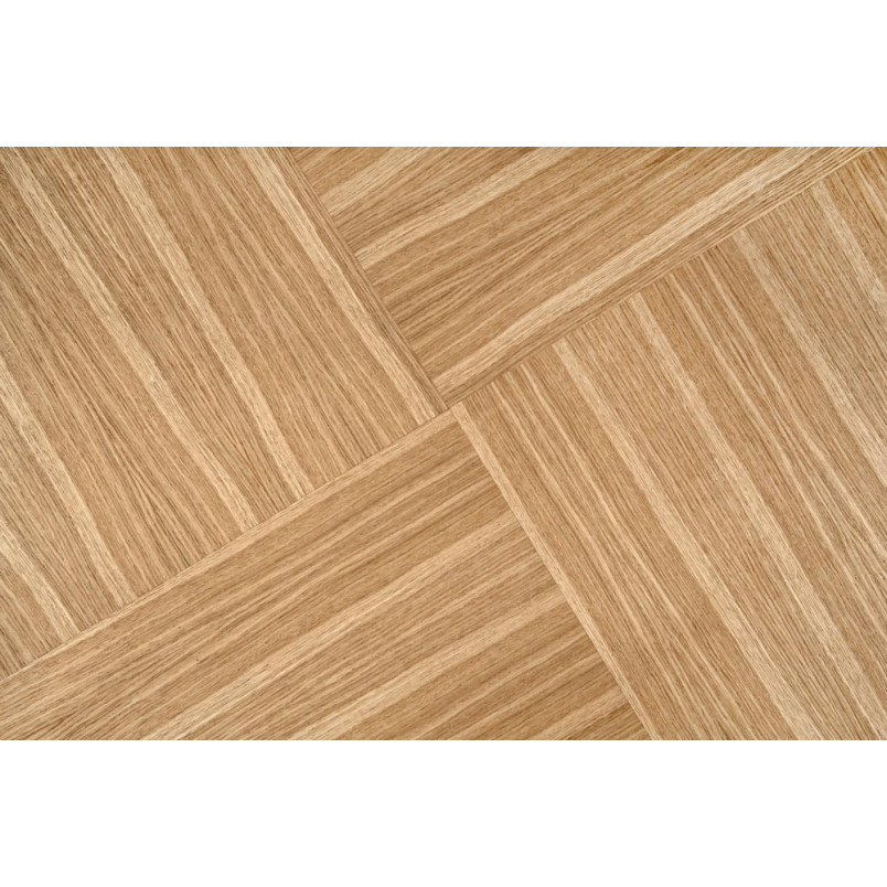 Stół okrągły z lameli Miyaki 120cm dąb naturalny / czarny Halmar