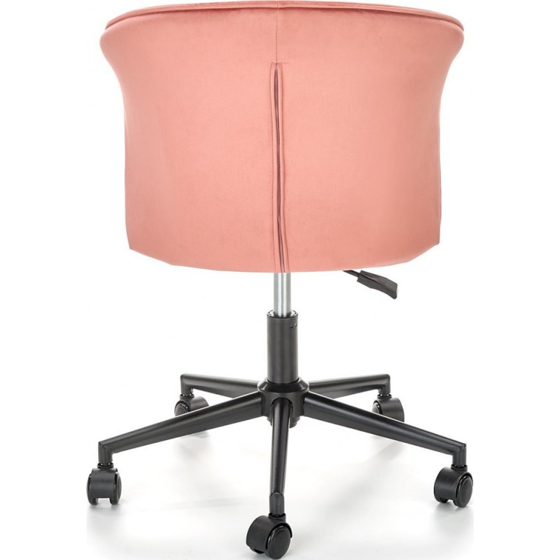 Krzesło młodzieżowe do biurka Pasco różowe Halmar