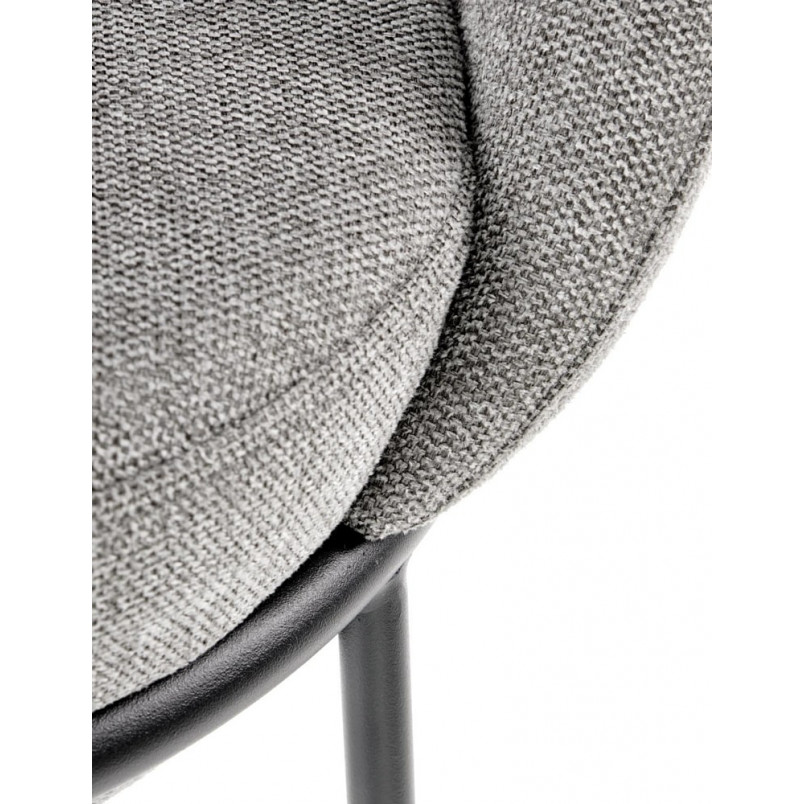Krzesło tapicerowane K482 szare Halmar