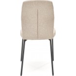 Krzesło tapicerowane pikowane K461 beżowe Halmar