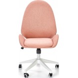 Fotel biurowy Falcao różowy Halmar