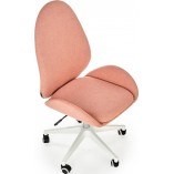 Fotel biurowy Falcao różowy Halmar