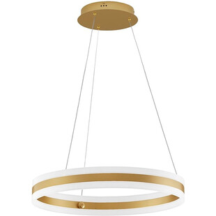 Lampa wisząca nowoczesna Dream LED 60cm złota