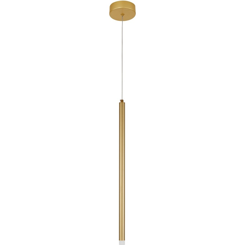 Lampa wisząca tuba glamour Steam LED 50cm złota