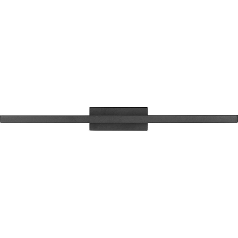 Kinkiet podłużny minimalistyczny Tallin LED 63cm czarny