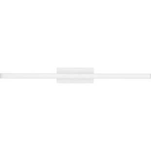 Kinkiet podłużny minimalistyczny Tallin LED 63cm biały