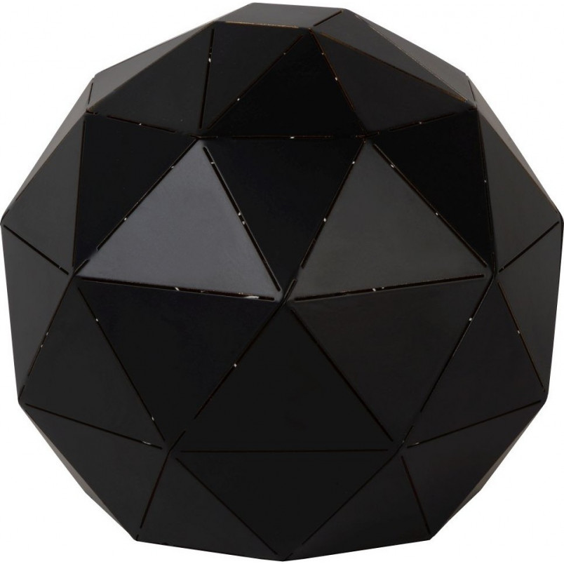 Lampa stołowa kula geometryczna Otona Czarna marki Lucide