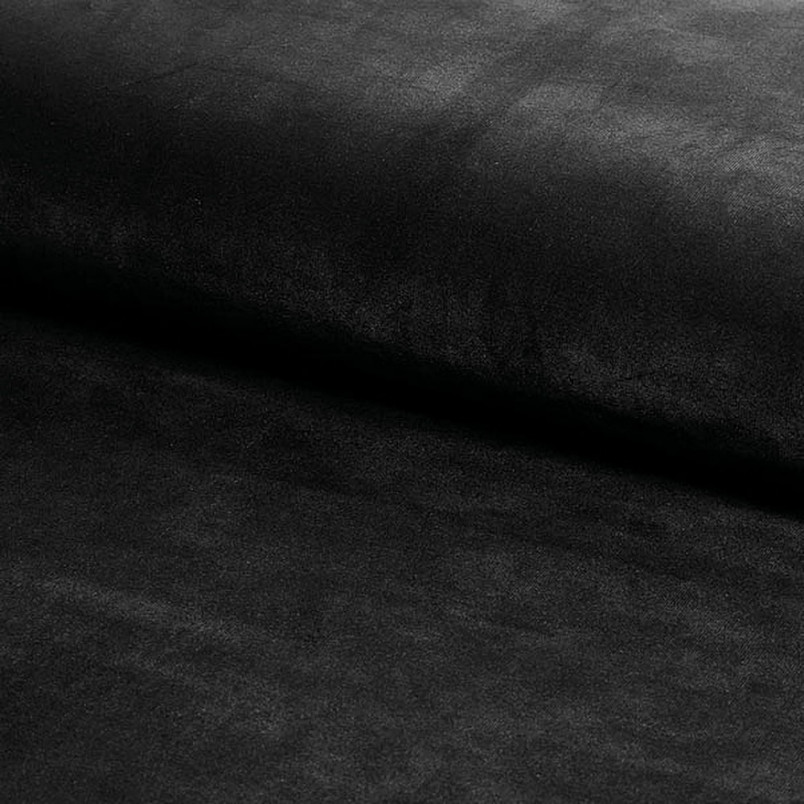 Hoker welurowy pikowany Mila Velvet 60cm czarny Signal