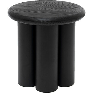 Stolik boczny drewniany Object070 40x40cm czarny NG Design