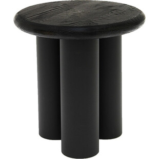 Stolik boczny dębowy Object062 40cm czarny NG Design