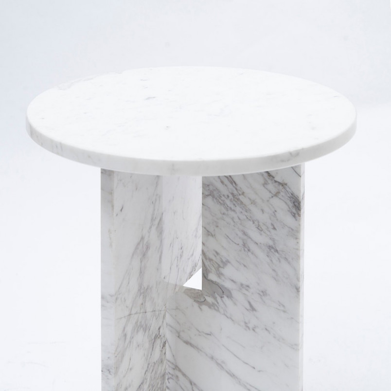 Stolik boczny marmurowy Object065 40cm NG Design