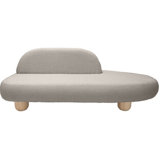 Sofa designerska tapicerowana Object047 216cm toffee NG Design