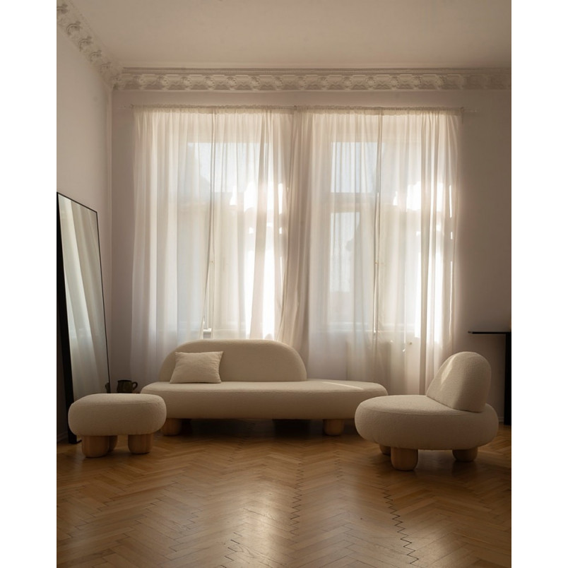 Sofa designerska tapicerowana Object047 216cm nata NG Design