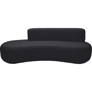 Sofa tapicerowana nerka Object050 Boucle 230cm black NG Design