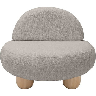 Fotel designerski tapicerowany Object048 Boucle toffee NG Design